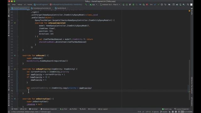 Kotlin data class copy() & Room update query смотреть онлайн