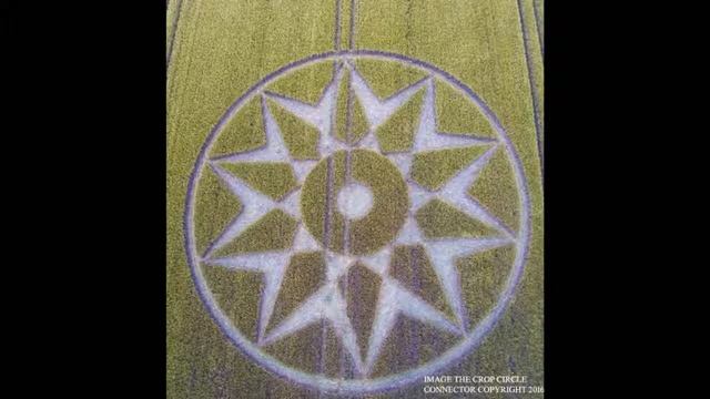 В Английском графстве Уилтшир появился рисунок на поле смотреть онлайн