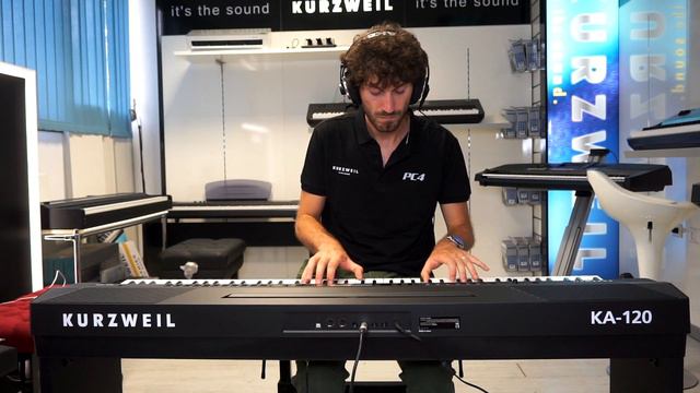 PURPLE RAIN in piano solo (KURZWEIL KA120 E ANDREA CARRI) - Generalsound TV смотреть онлайн