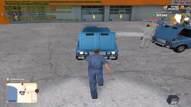 ДЕВЯТЫЙ ДЕНЬ - АВТОМЕХАНИК НА СТО - ПУТЬ С 0 ДО 1.000.000 РУБЛЕЙ ( RADMIR RP 12 SERVER # 9 ) смотреть онлайн