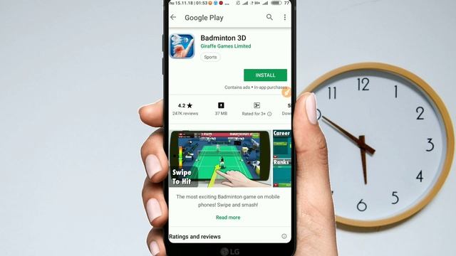 এখন মোবাইলে ব্যাডমিন্টন র্যাকেট গেমস খেলুন || Real Badminton Racket 3D Games || Badminton смотреть онлайн