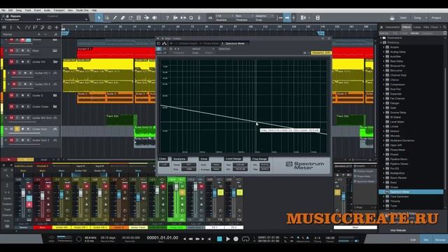 PreSonus Studio One 3. Измерители. Phase Meter, Spectrum Meter, Level Meter и Tuner смотреть онлайн