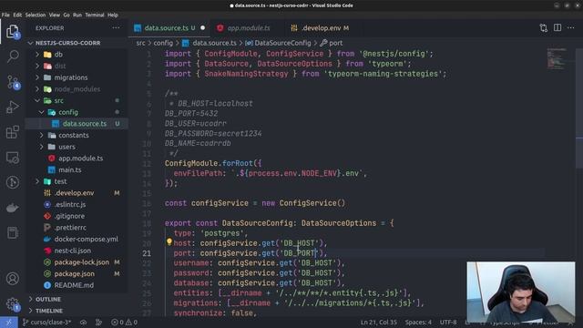 Iniciando con TypeORM | Clase 3 (P1) | NestJS de 0 a 100 смотреть онлайн