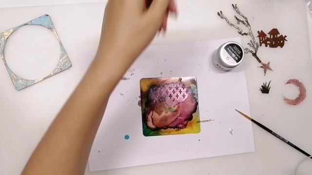 Мастер-класс "Звёздная ночь"/ Tutorial: Tag /Mixed-media /Scrapbooking смотреть онлайн
