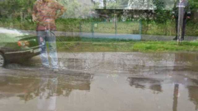 Главная улица в городе Чоп,улица Берег смотреть онлайн