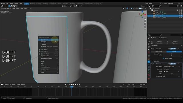 Shrinkwrap Shading Issue - Solved смотреть онлайн