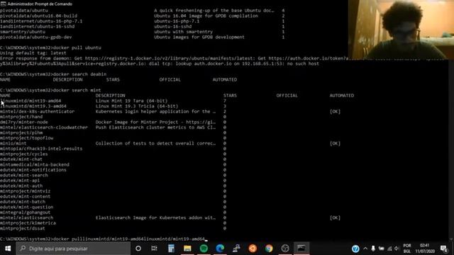Passos introdutórios para o docker desktop no windows 10 home смотреть онлайн