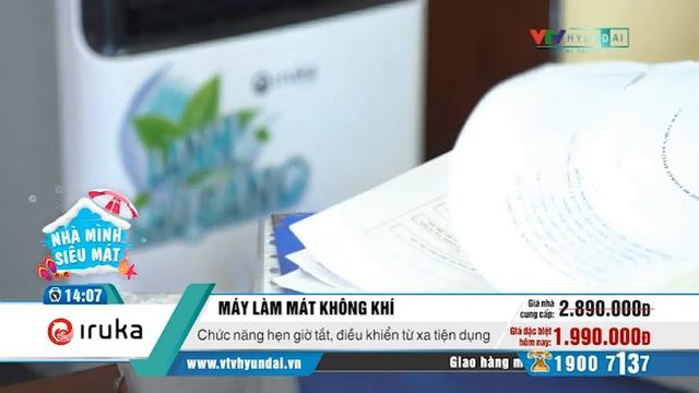 [VTV-HYUNDAI] IRUKA-Máy Làm Mát Không Khí I-81