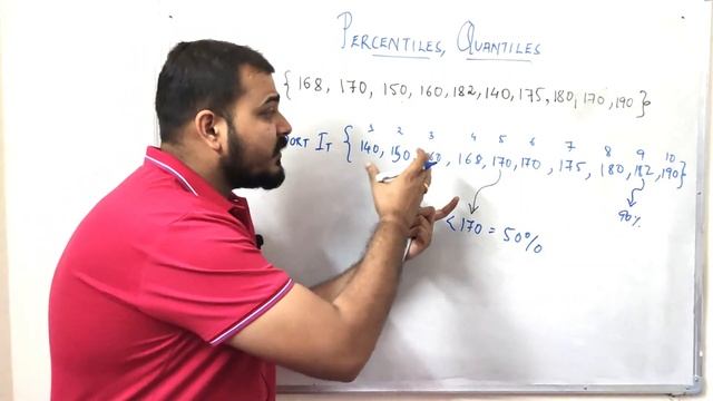 STATISTICS- PERCENTILES and QUANTILES смотреть онлайн