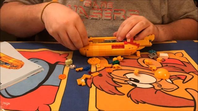 LEGO The Beatles Yellow Submarine - Lego Speed Build | Jerps93 смотреть онлайн