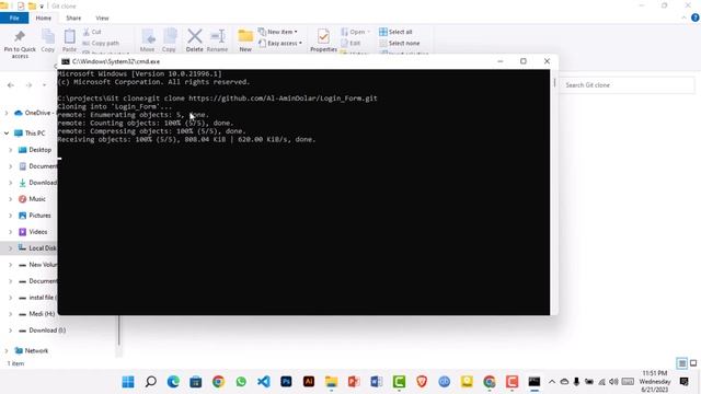 How to clone or copy a project folder from github | SoftTech-Programmer смотреть онлайн