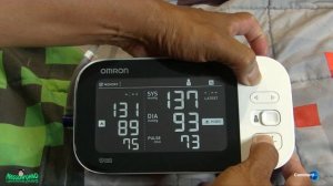 How to Delete The Memory / Clear History  From A Omron Series 10 Blood Pressure Monitor
