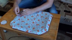 Чехол на табурет своими руками