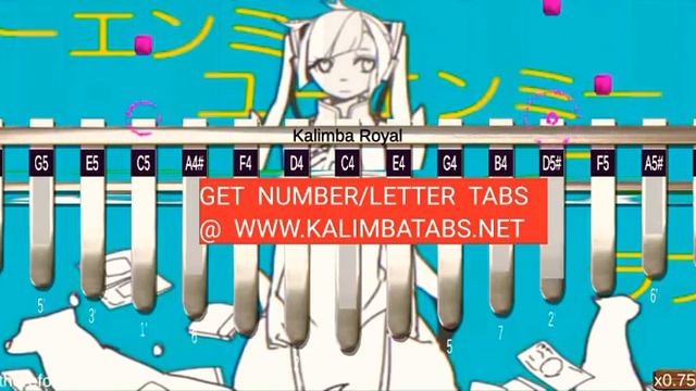 👩🏼💻 Therefore you and me - TadanoCo | Intermediate | Kalimba Tutorials | Tabs in Description смотреть онлайн