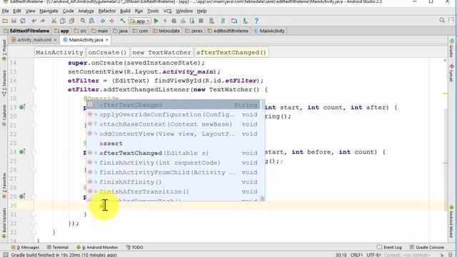 Edittext Üzerinde Filtreleme Yapma смотреть онлайн