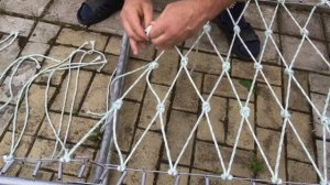 Как сплести гамак.