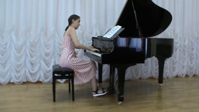 Даншова Таисия Летняя творческая школа 2020 г. Ейск Бах ХТК Прелюдия и фуга фа диез мажор том I смотреть онлайн