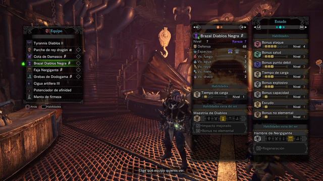 BUILD: HACHA CARGADA de DIABLOS (Ofensiva) - Monster Hunter World (Gameplay Español) смотреть онлайн