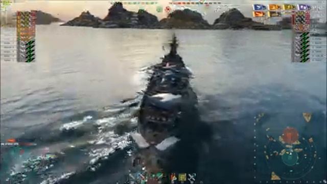 World of Warships #34 Graf Spee - defend the Base !! [german] смотреть онлайн