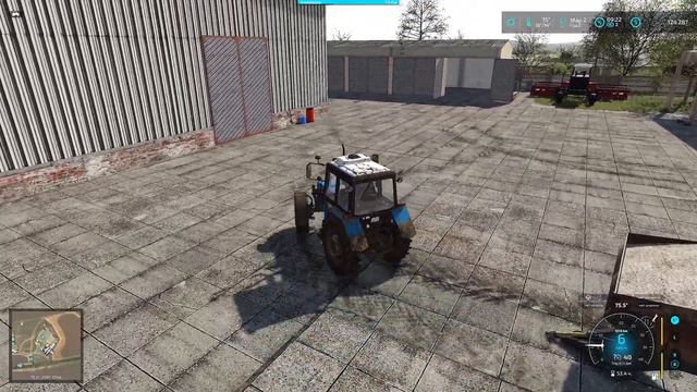 FS22 Карта Владимировка - прохождение #8 | Ранняя весна - начало полевых | Farming Simulator 22 смотреть онлайн