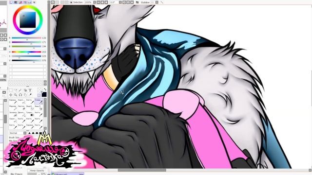 Milord Night de Wolf saves Skye Paw Patrol | Speedpaint ( Art for @NWStudio98 ) смотреть онлайн