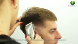 Мужская стрижка. Современный стиль. ✮ Men's Haircut Tutorial парикмахер тв parikmaxer.tv