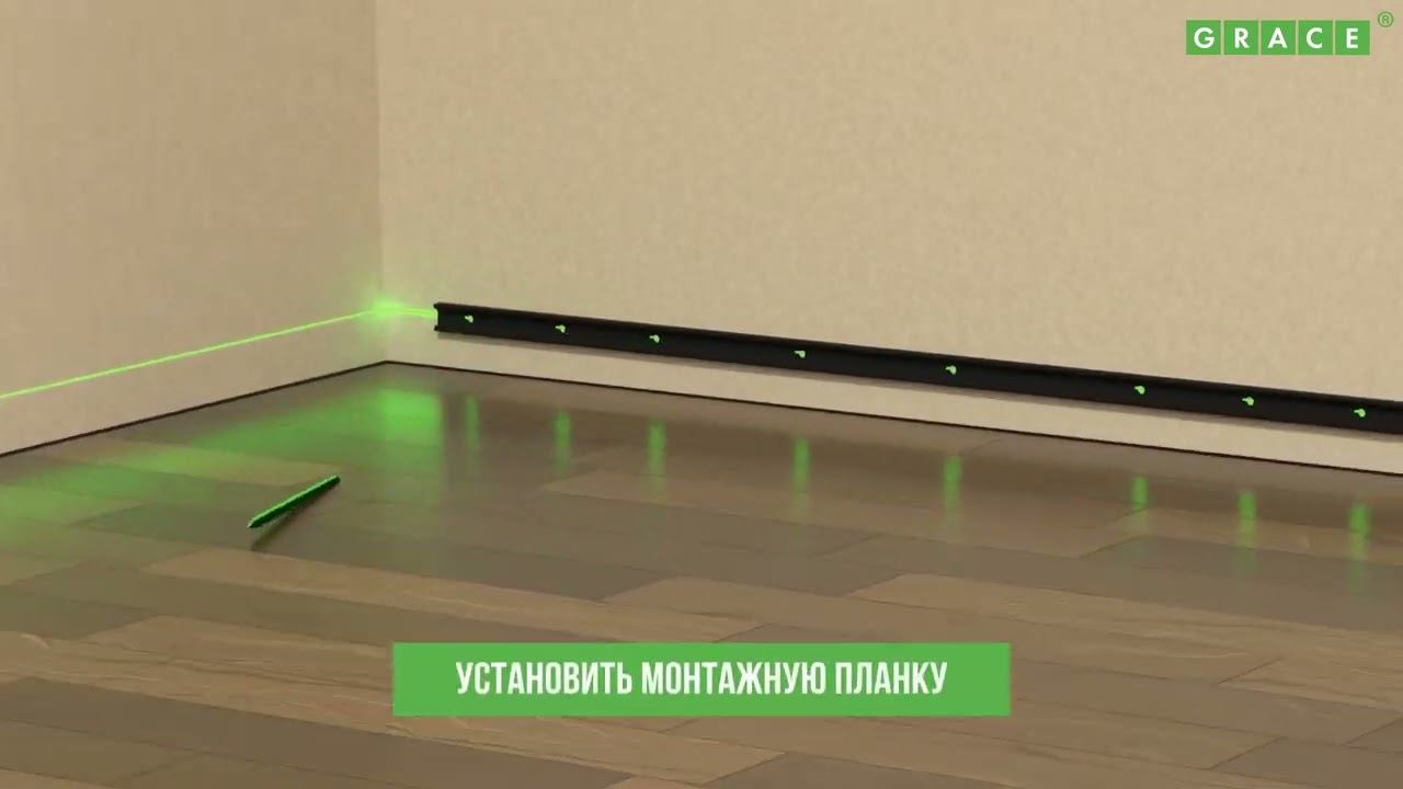 Установка плинтуса МДФ с запилами стыков под углом 45 смотреть онлайн