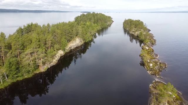 Онежское озеро. Остров Суйсари. смотреть онлайн