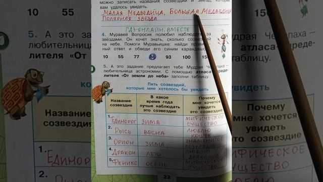 3 класс. ГДЗ. Окружающий мир. Рабочая тетрадь.Часть 1. Плешаков. Страницы 21-23. С комментированием смотреть онлайн