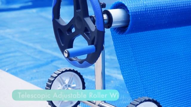 Baseino mechaninė uždanga (burbulinė plėvelės uždanga ir vyniojimo volas) смотреть онлайн