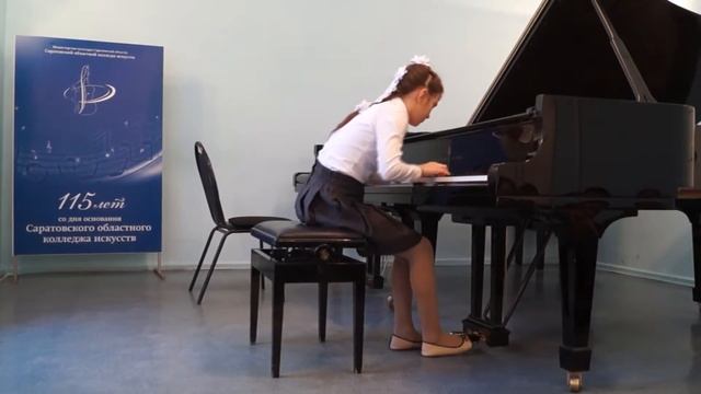 Овчинникова Софья 10лет Р. Глиэр" Грёзы" смотреть онлайн