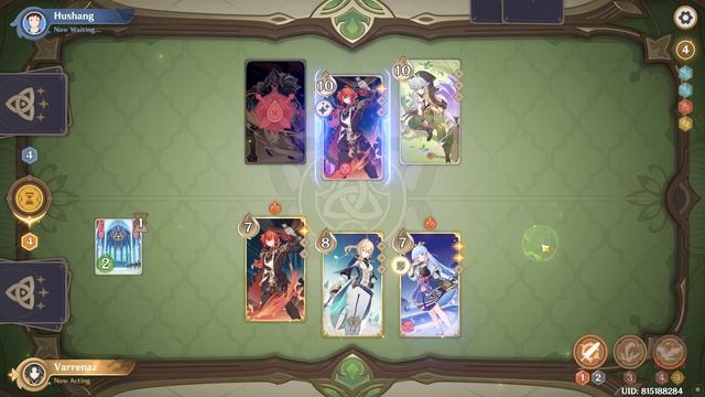 Duel Hushang Genshin Impact TCG Card Game смотреть онлайн
