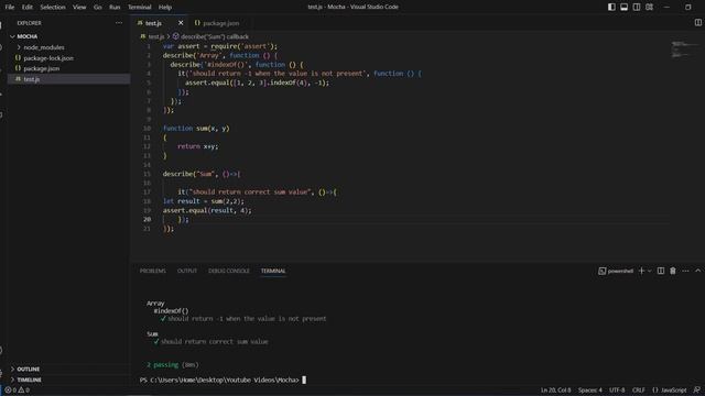 Mastering Unit Test Execution and Debugging with Mocha смотреть онлайн