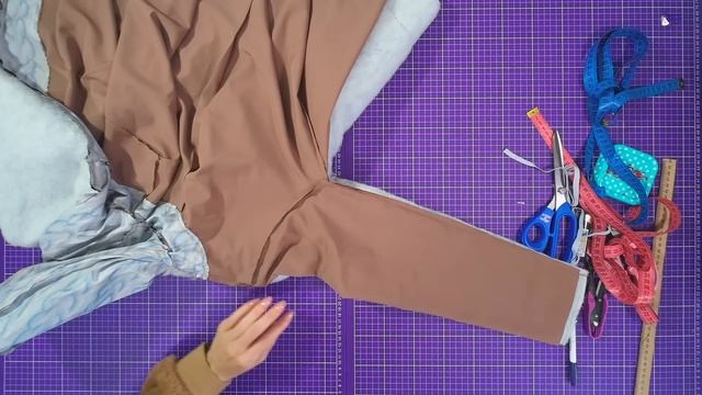 Как сшить ветровку? Легкая куртка часть 3 смотреть онлайн