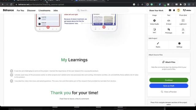 Behance portfolio tutorial for ui ux design in hindi by graphics guruji смотреть онлайн