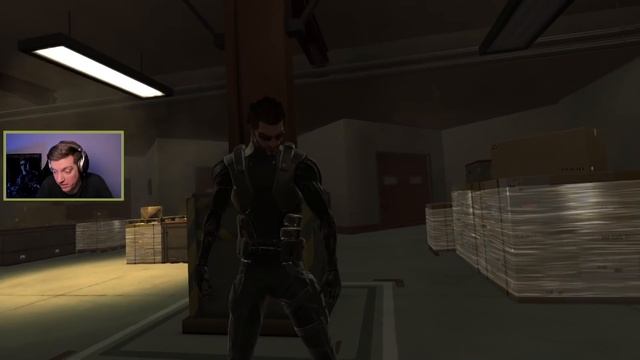 Гитман играет в Deus Ex: Human Revolution, День 1 смотреть онлайн