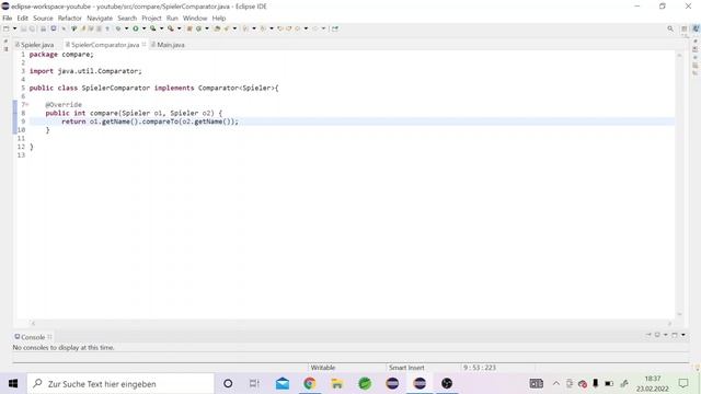 Comparable und Comparator in Java | Java Tutorial für Fortgeschrittene смотреть онлайн