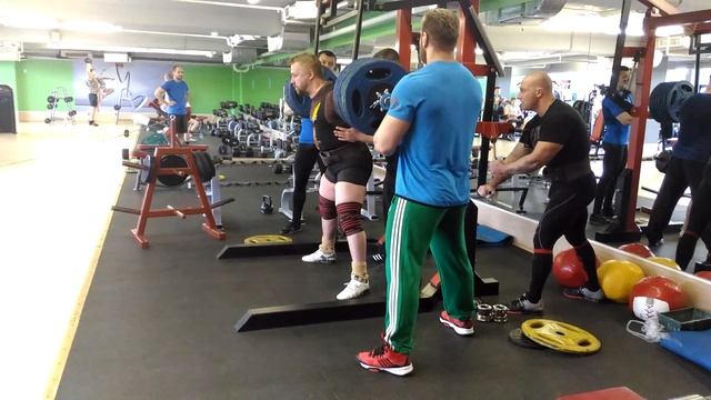 310 кг, подготовка к Кубку Воронежской области по пауэрлифтингу ФПР. смотреть онлайн