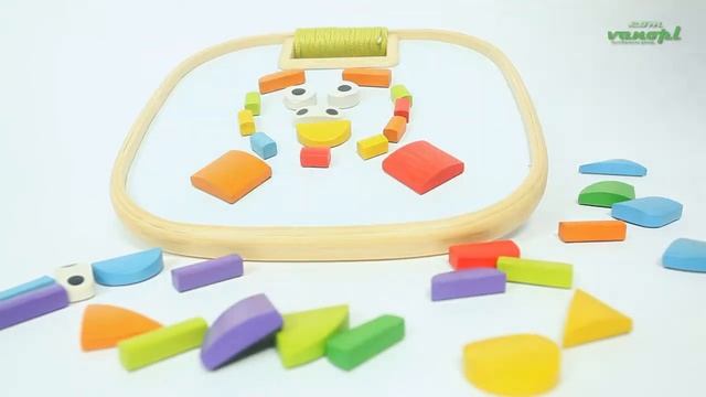 Деревянная игрушка головоломка на магнитах Magnetic Animals, Hape 897686