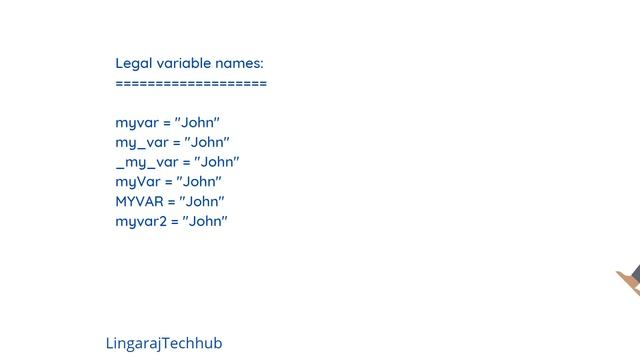 Python Name #6 #LingarajTechhub смотреть онлайн