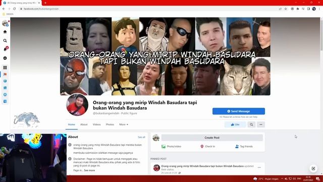 ORANG ORANG YANG MIRIP WINDAH BASUDARA TAPI BUKAN WINDAH BASUDARA - REACTION GRUP FESBUK смотреть онлайн