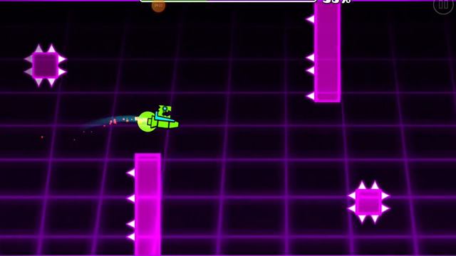 прошёл все уровни в Geometry Dash Word смотреть онлайн