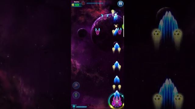 [New Booster] Level 146 Galaxy Attack: Alien Shooter | Best Relax Game Mobile | Arcade Space Shoot смотреть онлайн