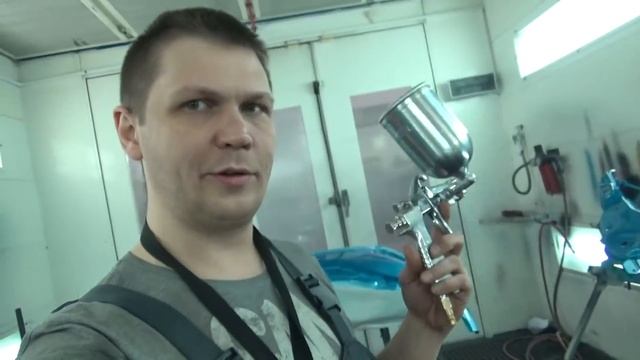Я просто охренел! Отличный краскопульт из китая за смешные деньги! Ivata w 101 134g 1.3 H4 смотреть онлайн
