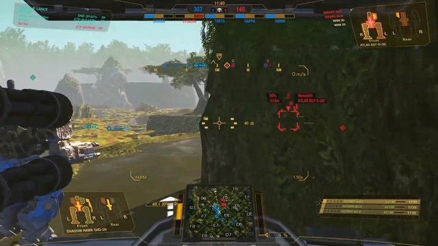 Mechwarrior Online - RACило (Shadow Hawk SHD-2H, 3xRAC2) смотреть онлайн