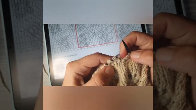 Ажурная елочка спицами. Провязывание по рядам и общий принцип вязания смотреть онлайн