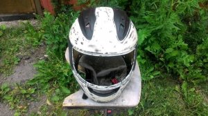 [Garage] Оклейка шлема в комуфляж (11.07.17)