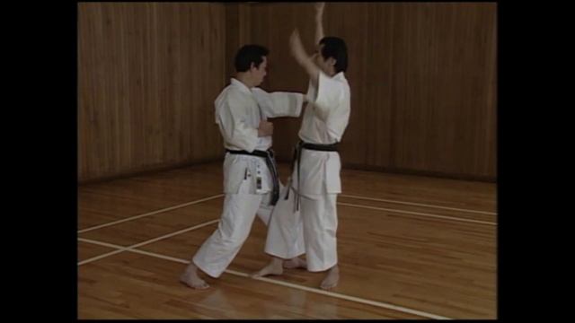 大内刈 О-учи-гари. Бросковая техника Дзёсинмон каратэ. смотреть онлайн