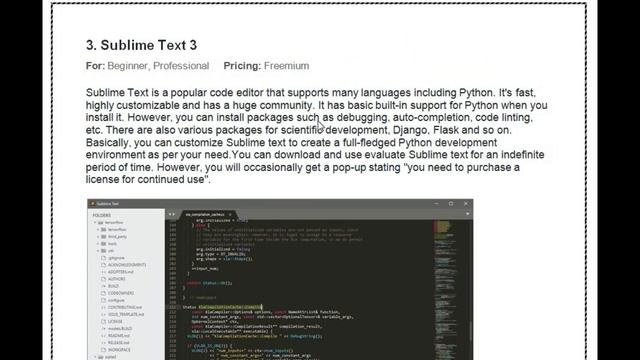 Know About Top 9 Python IDEs and Code Editors According To Rubal Solutions . Educate Yourself. смотреть онлайн