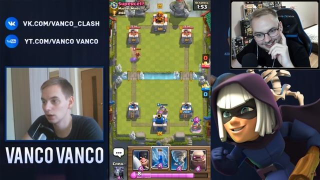 ? ВАНКО ИЗ 2016 И ВАНКО ИЗ 2021! СПАСИБО ЗА 400000 ПОДПИСЧКОВ / Clash Royale смотреть онлайн